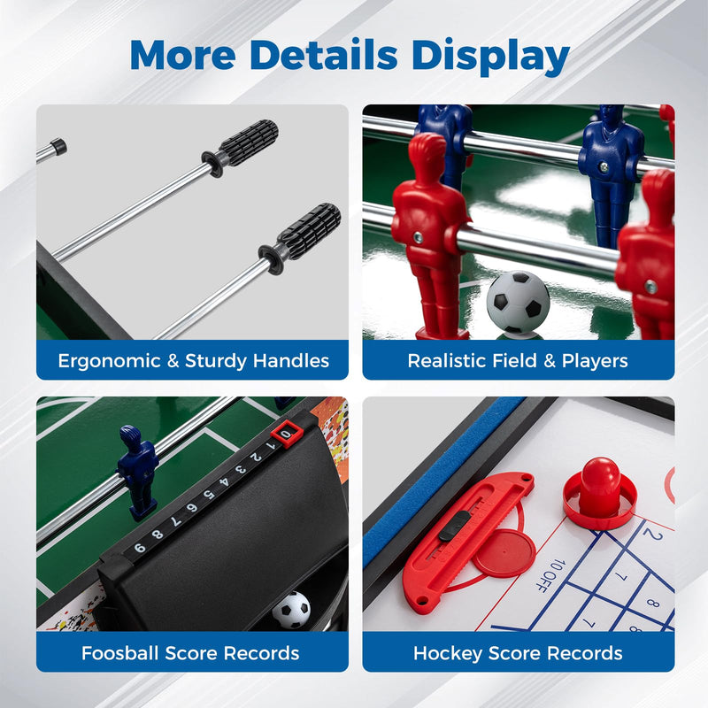 Load image into Gallery viewer, Goplus 14-in-1 Multi Game Table Adults Gifts for Home Arcade Game Room