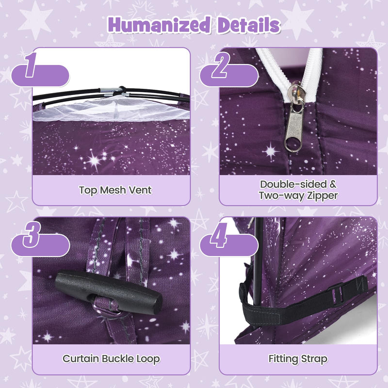 Load image into Gallery viewer, Bed Tent, Indoor Privacy Play Tent