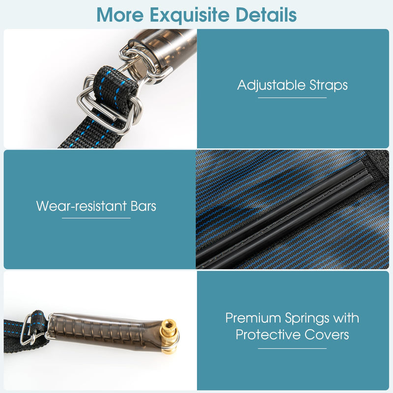 Load image into Gallery viewer, Goplus Safety Pool Cover, Fits 40FTx20FT Inground Swimming Pools, Rectangle Winter Leaf Pool Cover