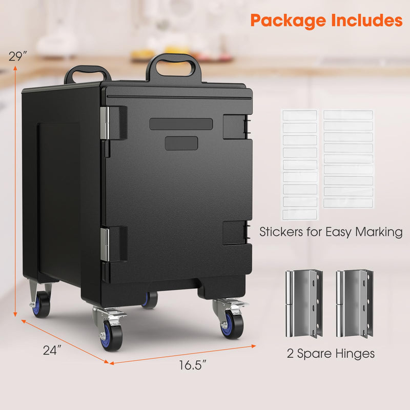 Load image into Gallery viewer, Goplus Insulated Food Pan Carrier for 5 Full-size Pans