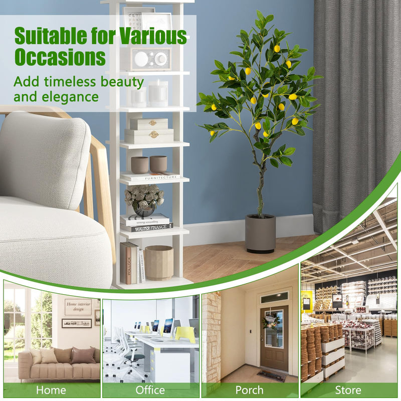 Load image into Gallery viewer, Goplus Artificial Lemon Tree