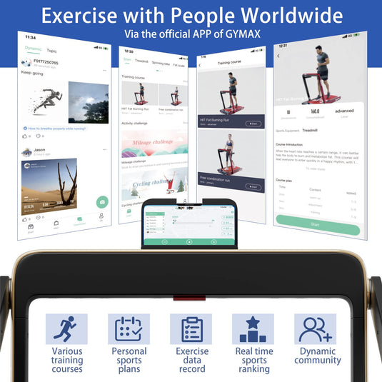 Goplus 2 in 1 Under Desk Treadmill