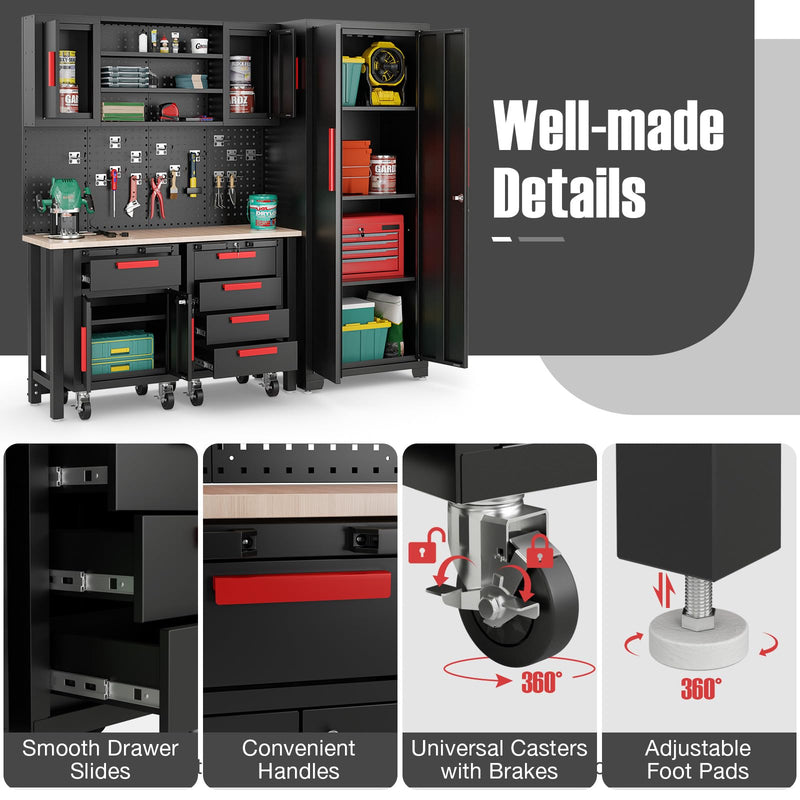Load image into Gallery viewer, Goplus Garage Cabinets and Storage System