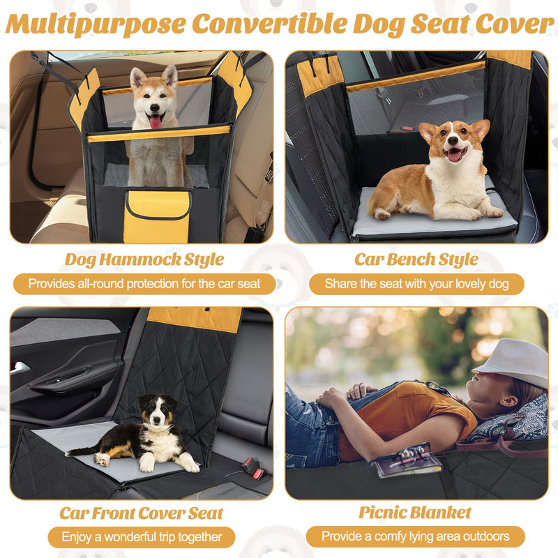 Load image into Gallery viewer, Goplus Dog Car Seat Cover for Small & Medium Dogs