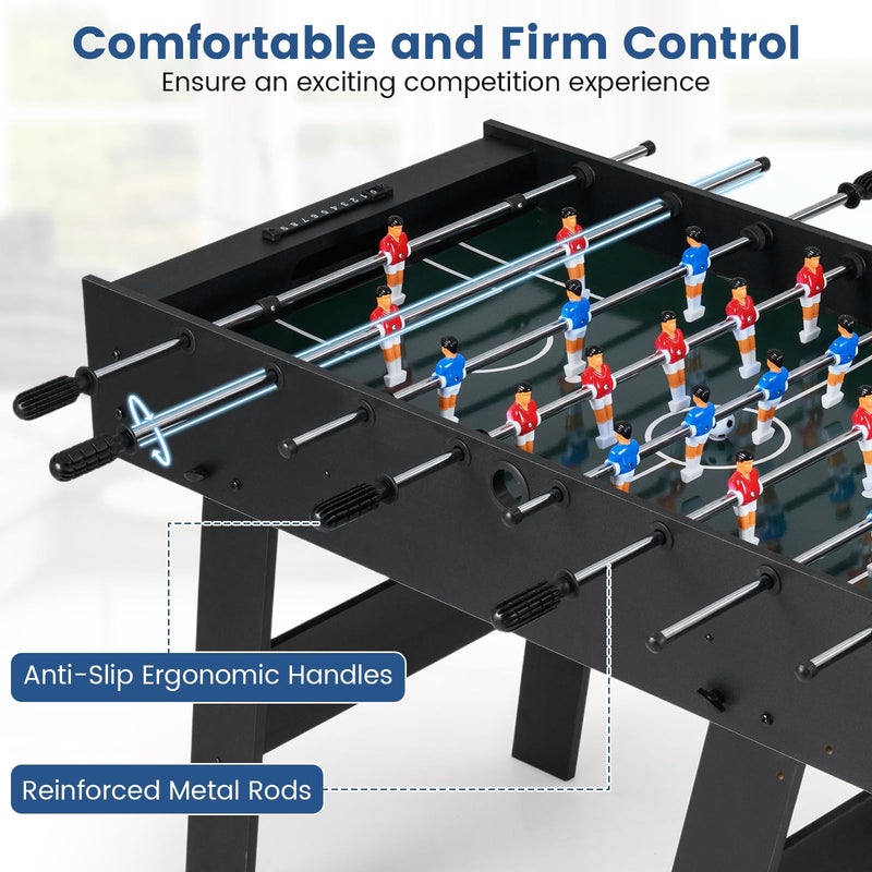 Load image into Gallery viewer, Goplus 48inch Full Competition Size Freestanding Soccer Game Table with 22 Players 2 Balls