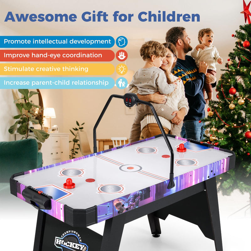 Load image into Gallery viewer, Goplus Air Hockey Arcade Game Table with Digital LED Scoreboard for Home Office