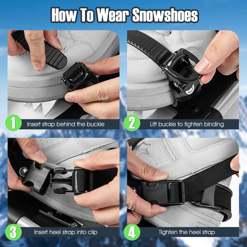 Load image into Gallery viewer, Goplus Snow Shoes for Men Women Youth Kids, Snow Mud Baskets Included, 21/ 25/ 30 Inches