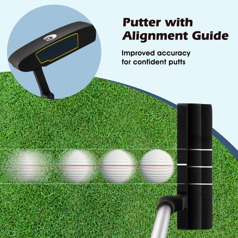 Load image into Gallery viewer, Goplus Complete Golf Club Set for Men | 12 Pieces Right Hand Golf Clubs