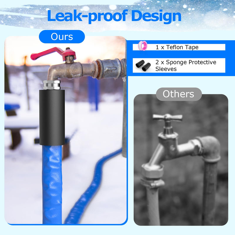 Load image into Gallery viewer, Goplus 50FT Heated Water Hose for RV, Heated Drinking Water Hose in Temperature Down to -45℉ with 3/4” GHT Adapter