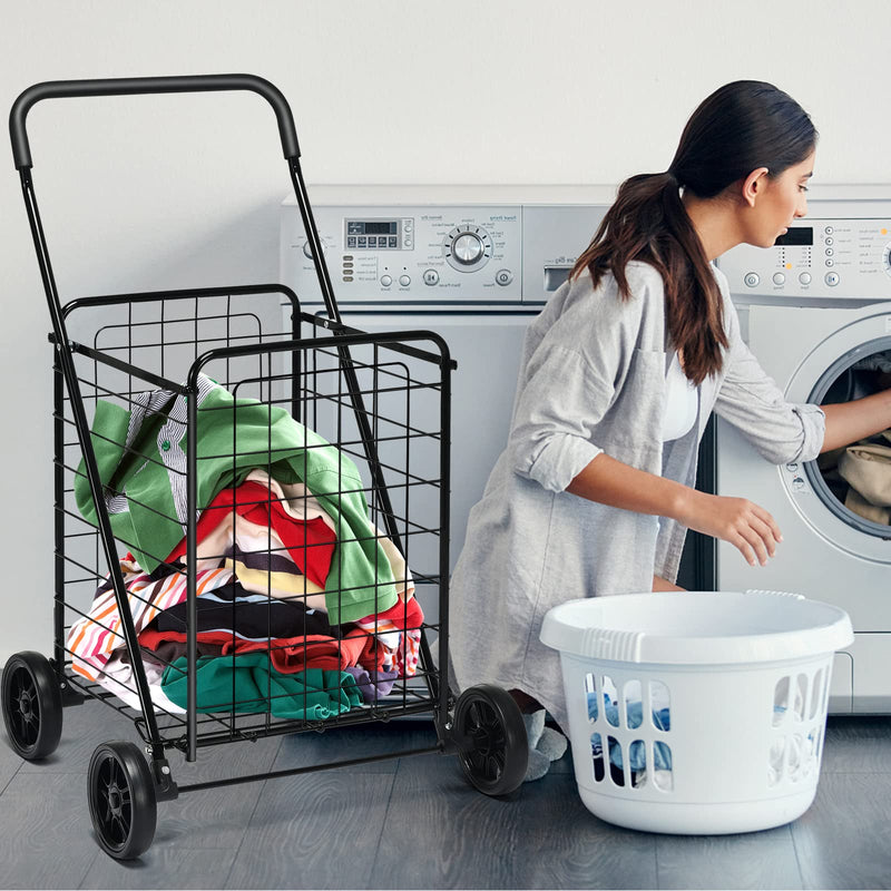 Load image into Gallery viewer, Goplus Shopping Carts for Groceries