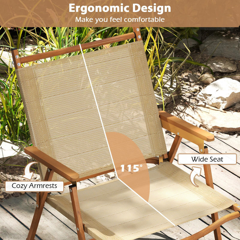 Load image into Gallery viewer, Goplus Lightweight Beach Chairs with Aluminum Frame Support 400 LBS