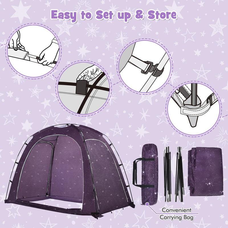 Load image into Gallery viewer, Bed Tent, Indoor Privacy Play Tent