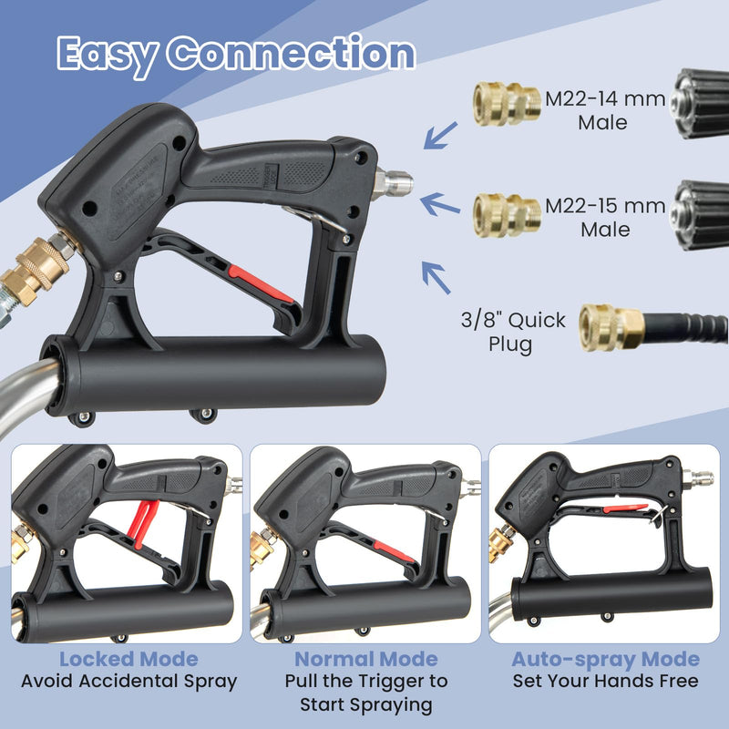 Load image into Gallery viewer, Goplus 20" Pressure Washer Surface Cleaner with 4 Wheels, Dual Handle, Stainless Steel Housing