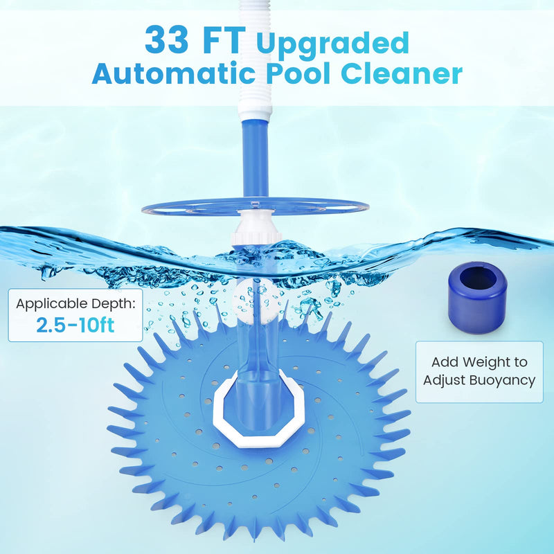 Load image into Gallery viewer, Goplus Upgraded Automatic Pool Cleaner