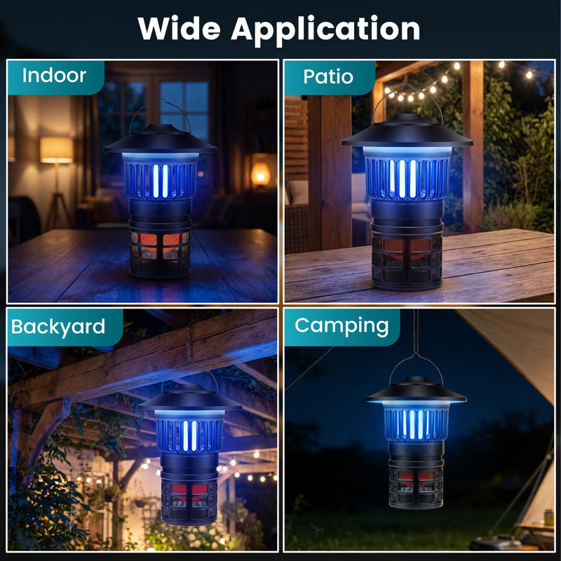 Load image into Gallery viewer, Goplus Outdoor Light with LED Lantern & Candle Lamp | Rechargeable Electric Camp Light