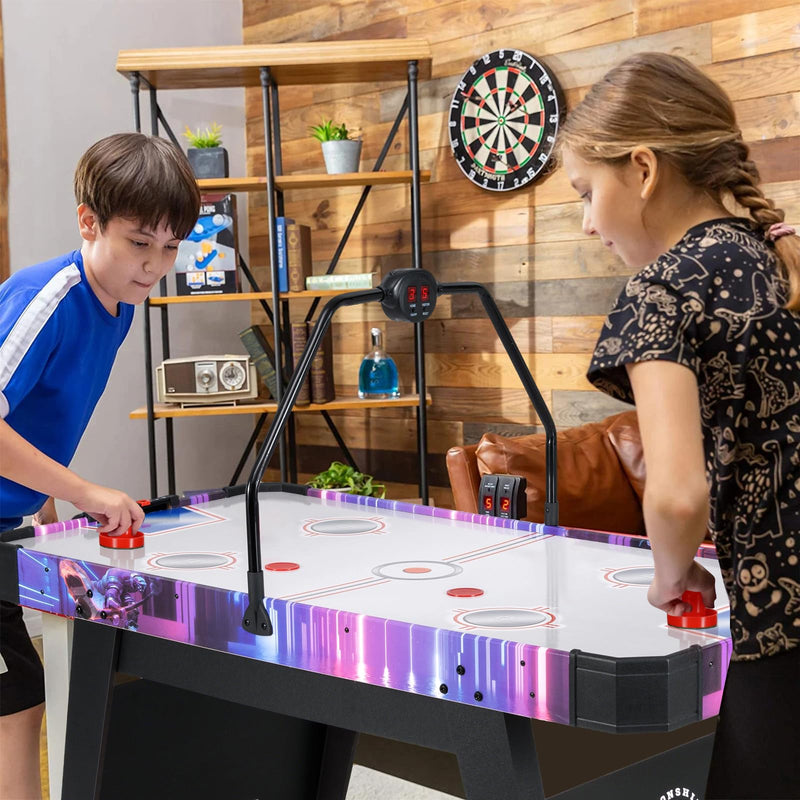 Load image into Gallery viewer, Goplus Air Hockey Arcade Game Table with Digital LED Scoreboard for Home Office