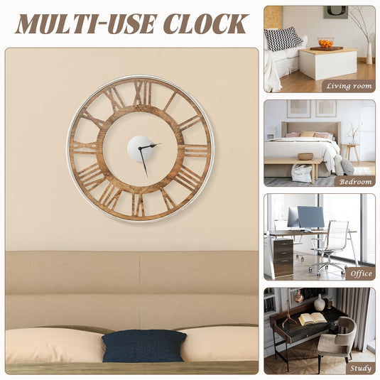 Goplus Large Wall Clock