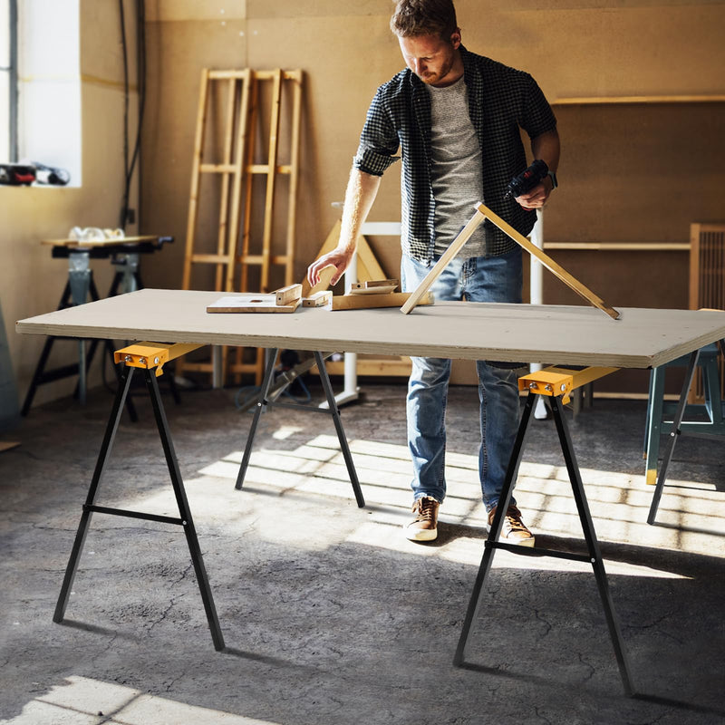 Load image into Gallery viewer, Goplus Folding Portable Work Horse with Fast Open Legs 2 Pack