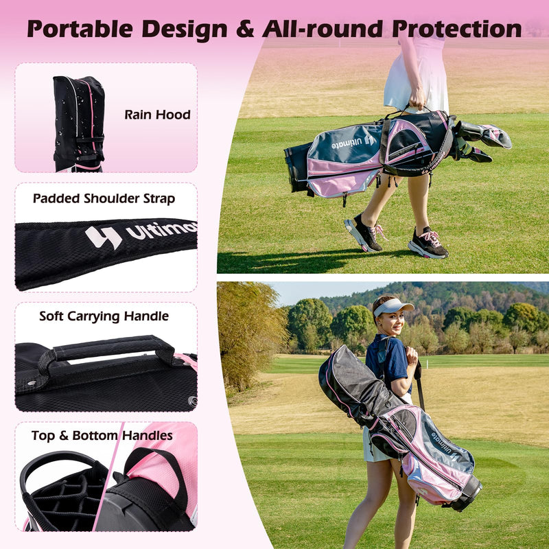 Load image into Gallery viewer, Goplus Complete Golf Club Set for Women, 11 PCS Right Handed Golf Clubs with 460CC