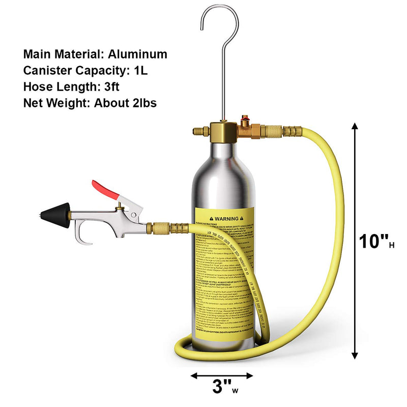 Load image into Gallery viewer, Goplus A/C AC Flush Kit Heavy-duty & Safety Air Conditioner System Flush Gun Kit