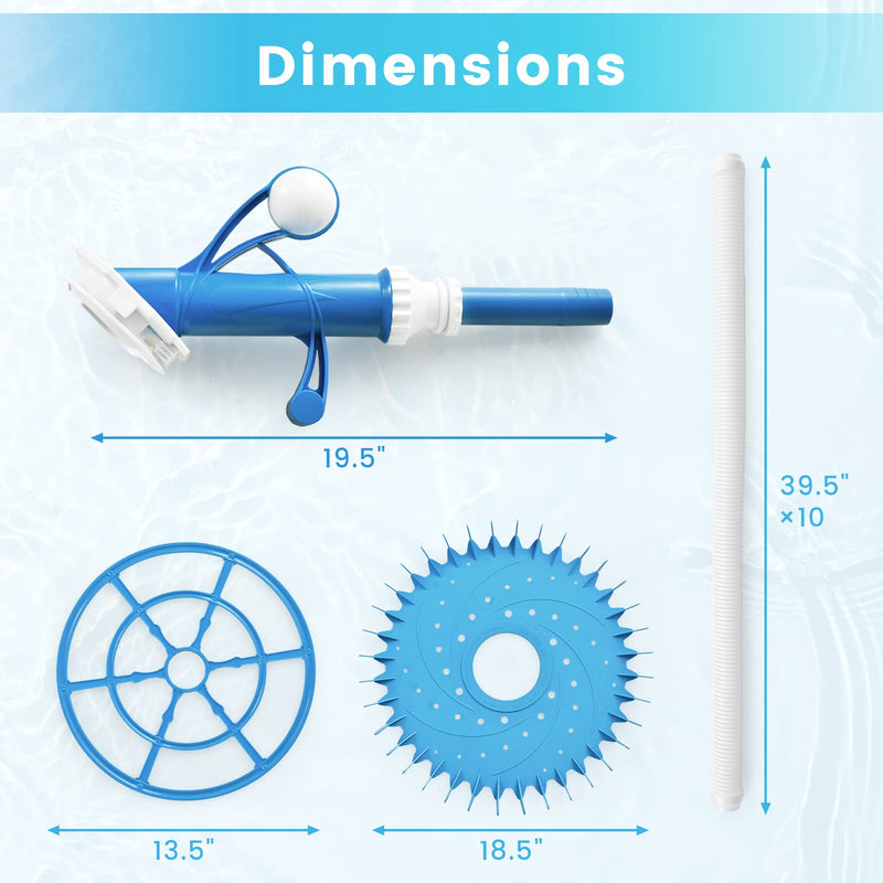 Load image into Gallery viewer, Goplus Upgraded Automatic Pool Cleaner