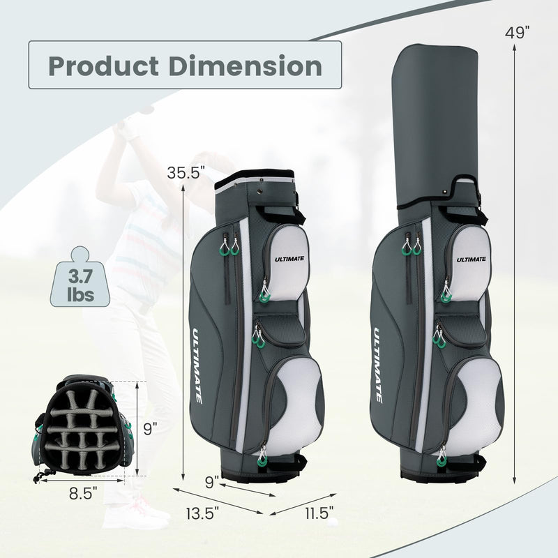 Load image into Gallery viewer, Goplus Golf Cart Bag with 14 Top Dividers