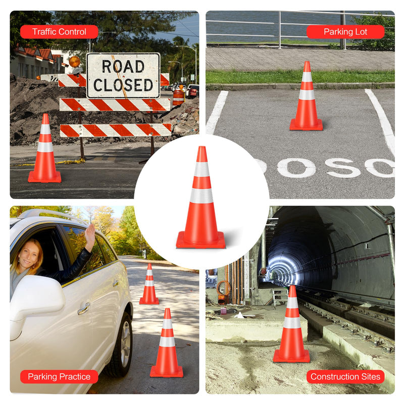 Load image into Gallery viewer, Goplus PVC Traffic Cones