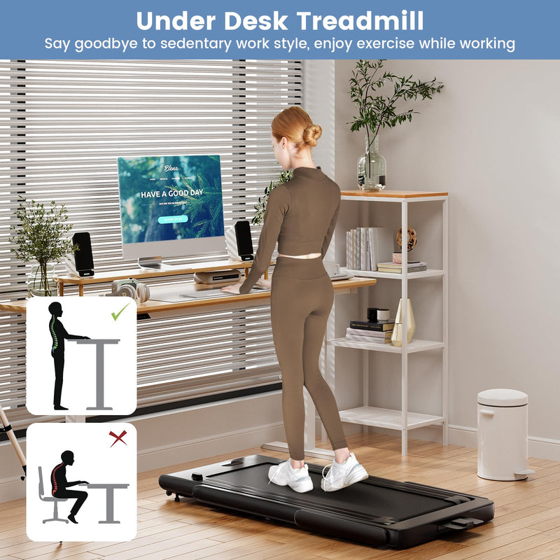 Load image into Gallery viewer, 2.5HP Superfit Folding Treadmill with Touch Panel Control - Goplus