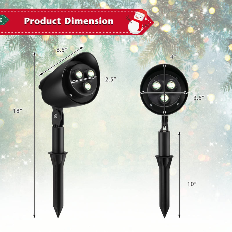 Load image into Gallery viewer, Goplus Christmas Projector Lights Outdoor | LED Santa Claus on Sleigh Projection Lamp