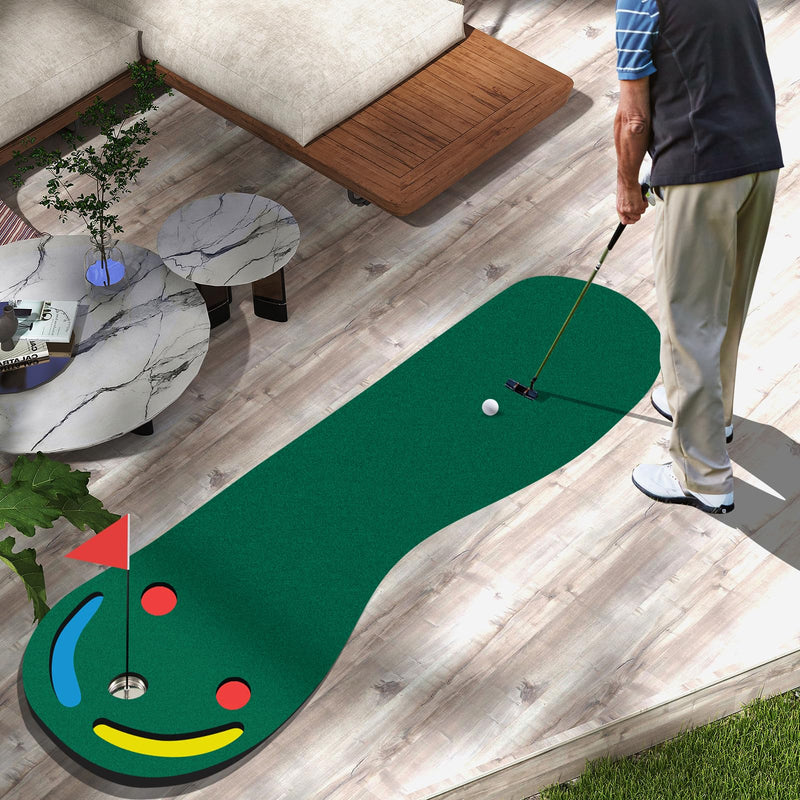 Load image into Gallery viewer, Goplus Outdoor Portable Golf Practice Training Mat, 9.8 FT x 3 FT
