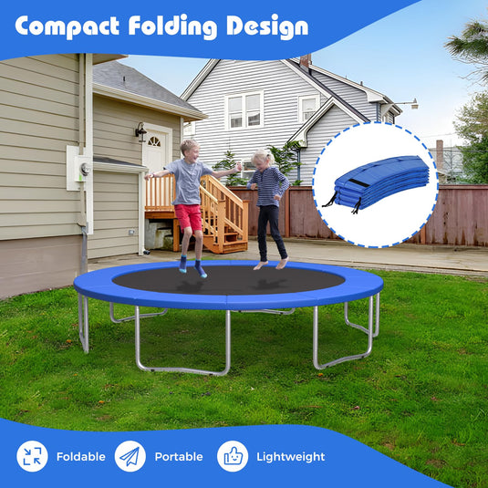 Goplus Trampoline Pad Replacement No Holes for Poles