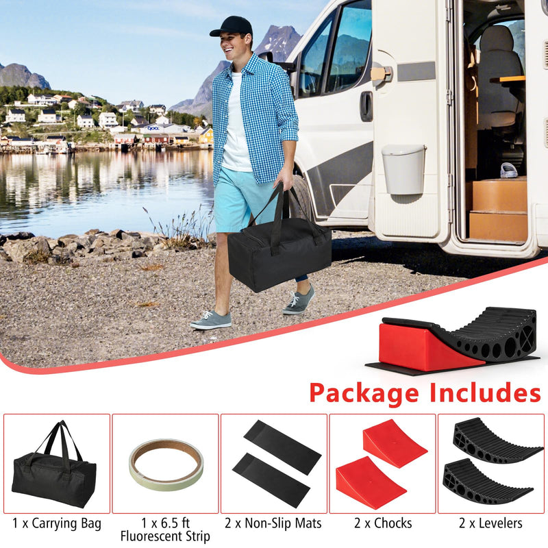 Load image into Gallery viewer, Goplus Camper Leveler 2 Packs