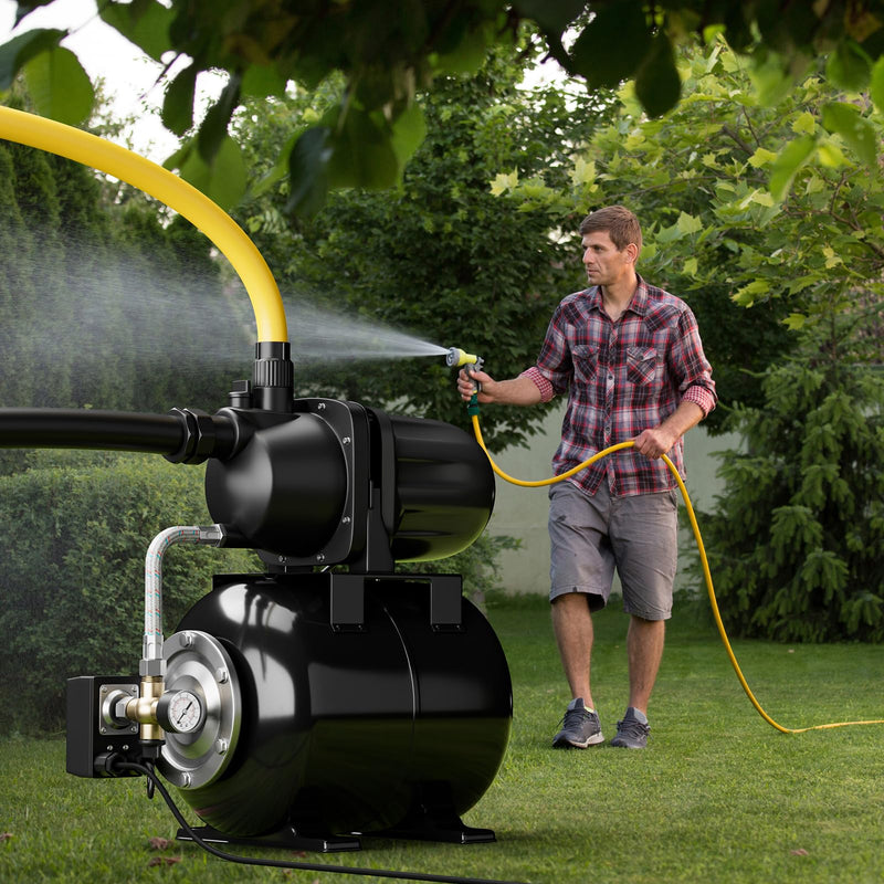 Load image into Gallery viewer, Goplus 1.6HP Shallow Well Pump with Pressure Tank