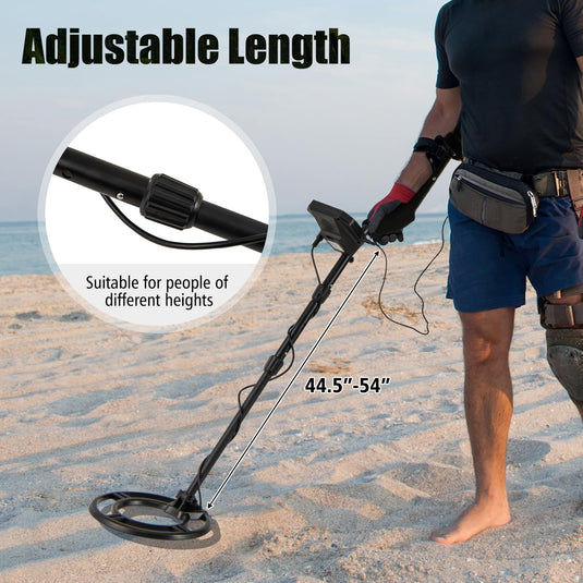 Goplus Professional Higher Accuracy Gold Detector with Backlit LCD Display for Adults