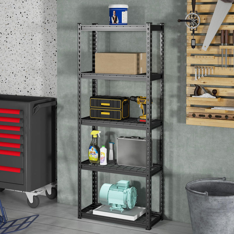 Load image into Gallery viewer, Goplus 5-Tier Metal Shelving Unit