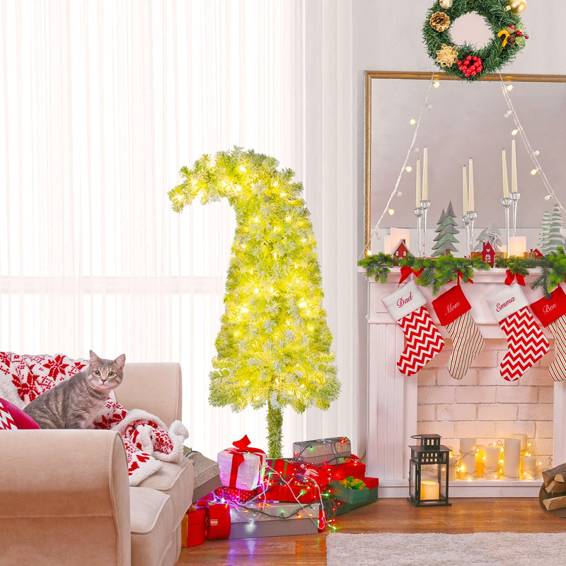 Load image into Gallery viewer, Goplus 5FT / 6FT / 7FT Whimsical Christmas Tree | Bendable Grinchs Xmas Tree