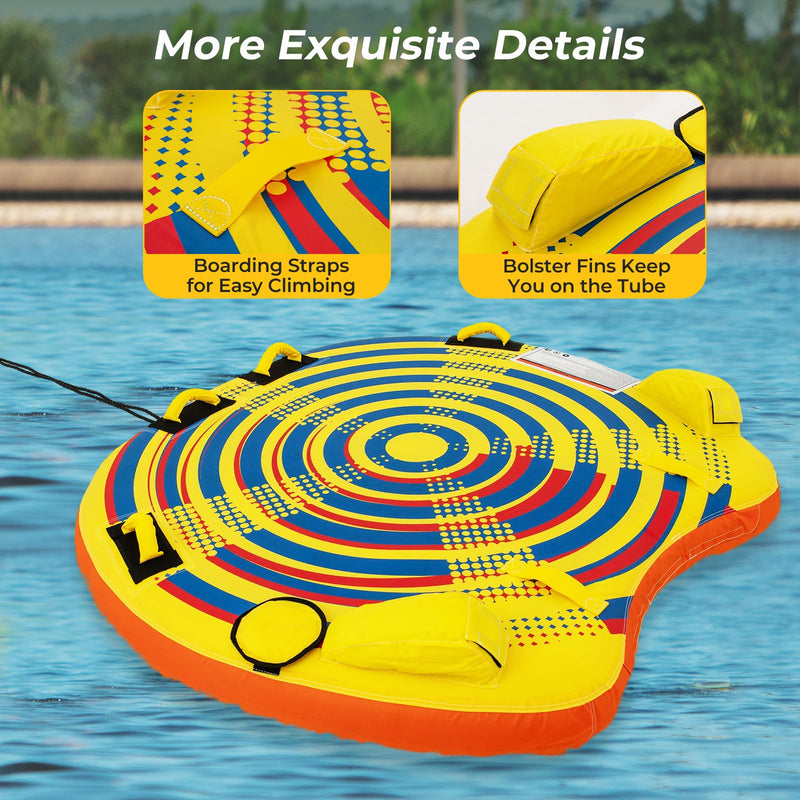 Load image into Gallery viewer, Goplus 1-2 Riders Towable Tube for Boating for Youth Adult