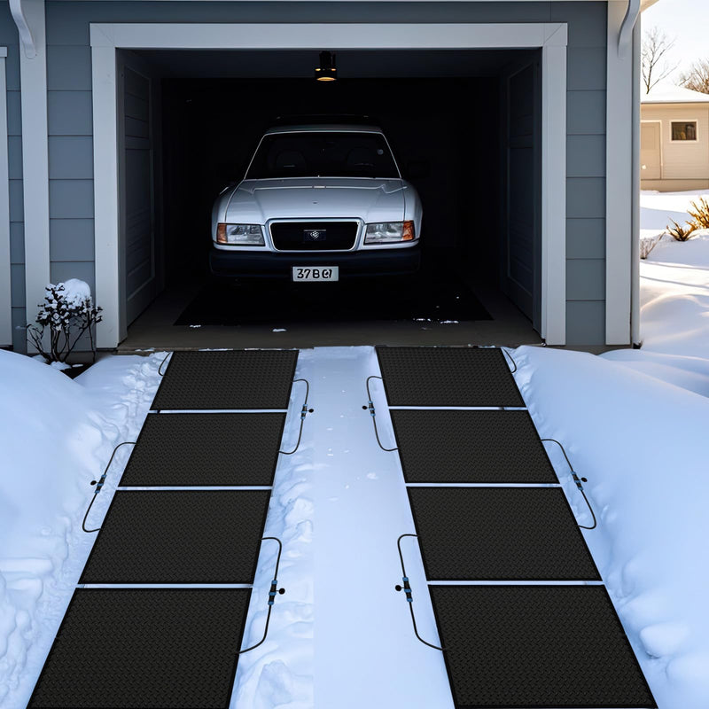 Load image into Gallery viewer, Goplus Heated Snow Melting Mat, Heated Outdoor Mat for Winter Snow Removal