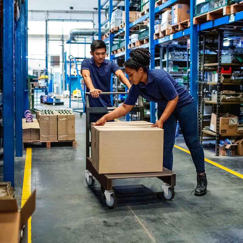 Load image into Gallery viewer, Goplus 4 inch Caster Wheel Set,Expanding Stem Caster Set of 4, 2 Wheels with Brakes