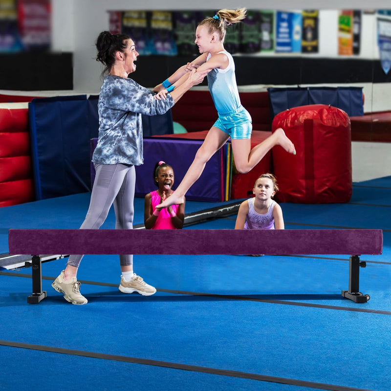 Load image into Gallery viewer, Goplus 7.5FT High and Low Gymnastics Beam with 3 Heights