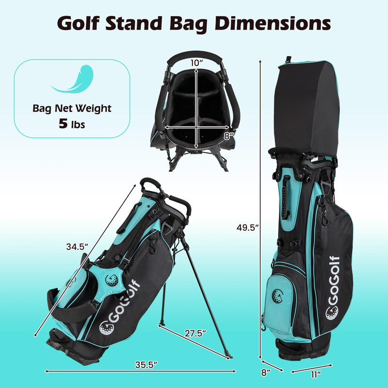Load image into Gallery viewer, Goplus Complete Golf Club Set for Women | 12 Pieces Right Hand Ladies' Golf Clubs