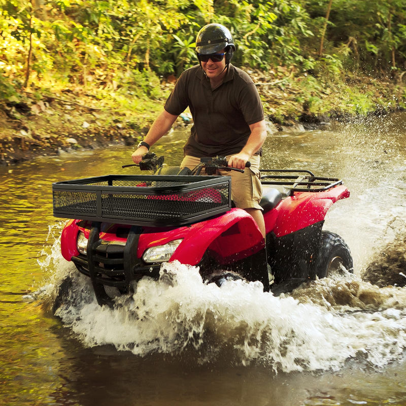 Load image into Gallery viewer, Goplus ATV Front Rack Universal ATV Storage Rack 36.5”L x 17.5”W x 6.5”H