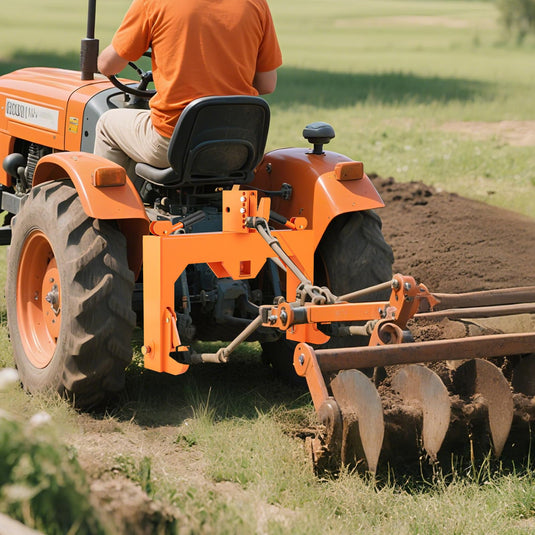 Goplus 3-Point Quick Hitch 3000 LBS Towing Force 3-Pt Attachments w/5 Level Adjustable Bolt