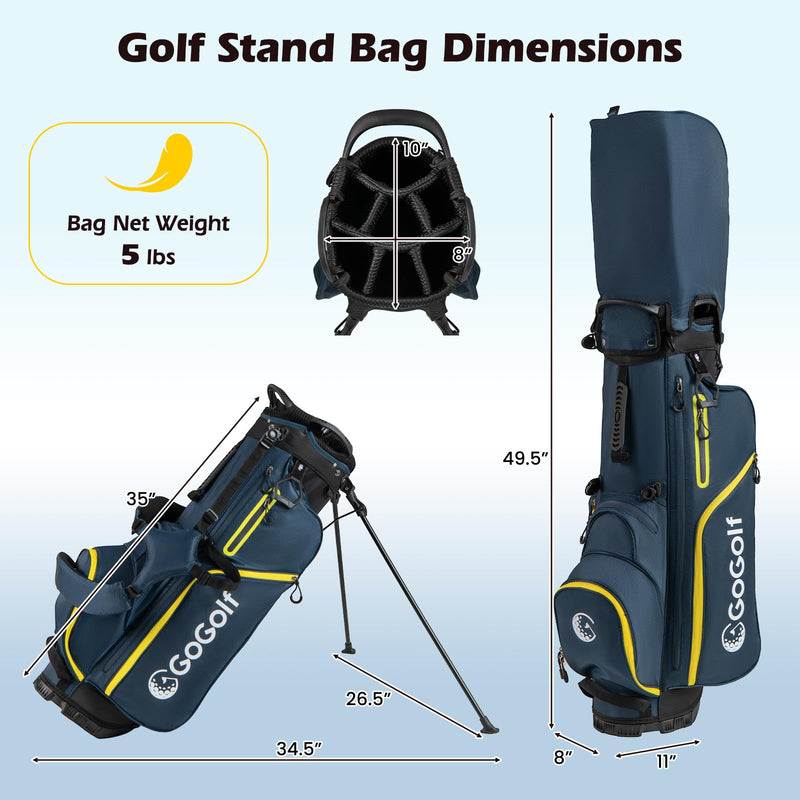 Load image into Gallery viewer, Goplus Complete Golf Club Set for Men | 12 Pieces Right Hand Golf Clubs