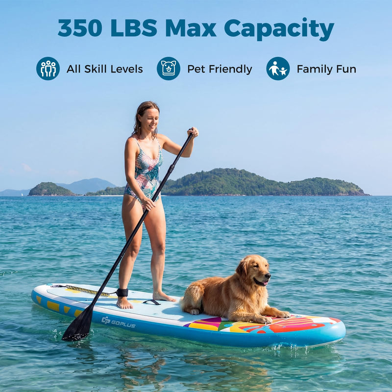 Load image into Gallery viewer, Goplus 11FT Inflatable Stand Up Paddle Board with Accessory Pack
