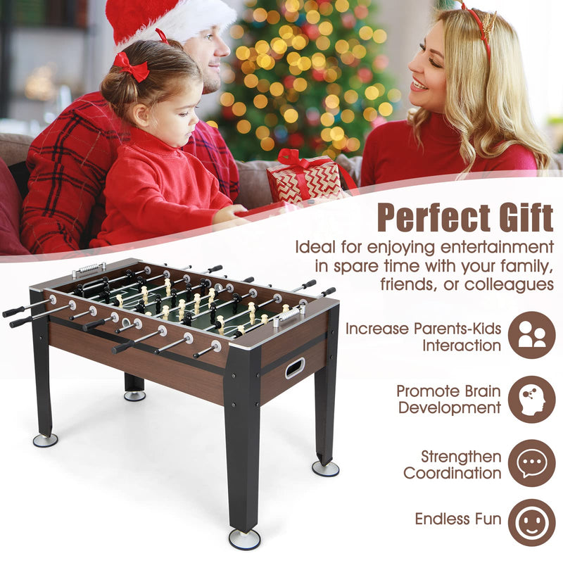 Load image into Gallery viewer, Goplus 54" Foosball Table for Adults, Full Sized Game Tables with 2 Balls