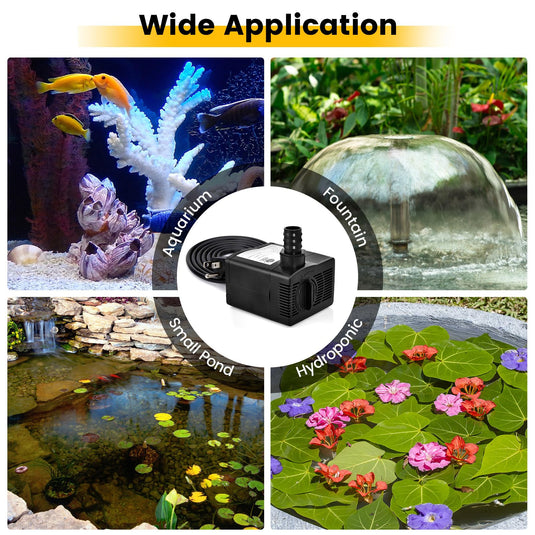 Goplus 240GPH Submersible Water Pump