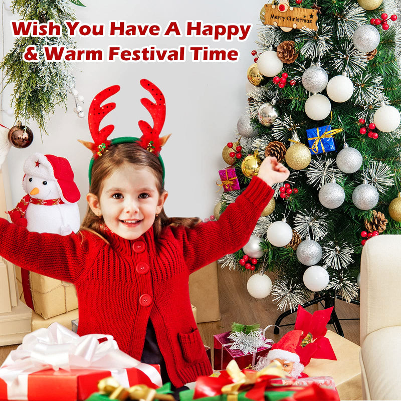 Load image into Gallery viewer, Goplus 4ft Snowy Artificial Christmas Tree Premium PVC Lifelike Full Tree for Holiday Celebration