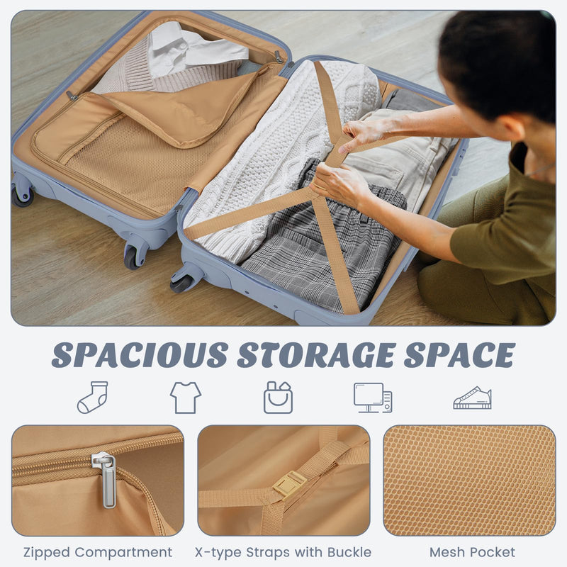 Load image into Gallery viewer, Goplus Carry On Luggage