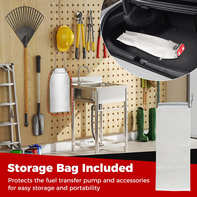 Load image into Gallery viewer, Goplus Power Battery Fuel Pump with Adjustable Flow Nozzle